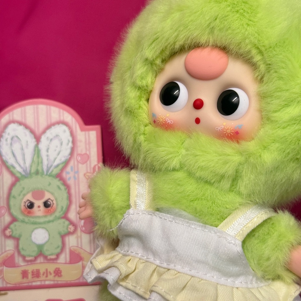 AUTHENTIC BABY THREE BB3 MACARON CUTE BUNNY BLIND BOX - NEW OPENED BOX